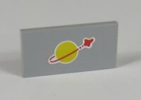 Zeige Details für 2 x 4 - Fliese Light Bluish Gray - Space Classic Bild von 2 x 4 - Fliese Light Bluish Gray - Space Classic