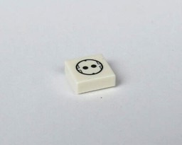 Picture of 1 x 1 - Fliese White - Steckdose