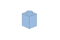 Zeige Details für 1 x 1 - Mittelblau Bild von 1 x 1 - Mittelblau