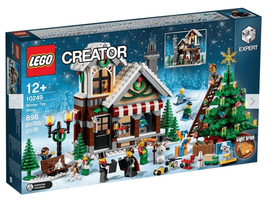 Resmi LEGO Set 10254 Weihnachtlicher Spielzeugladen