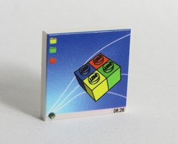 2 x 2 - Fliese White - Computerの画像