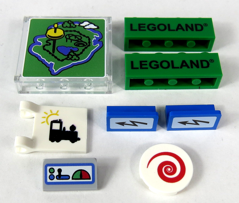 Gamintojo Legolando traukinių paketas nuotrauka