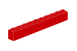 Obrázok výrobcu 1 x 10  - Red