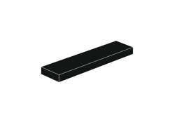 Picture of 1 x 4 - Fliese Black