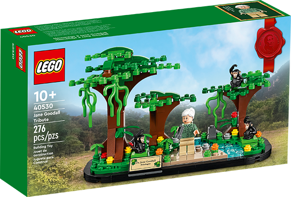 LEGO Set Hommage an Jane Goodall 40530 की तस्वीर