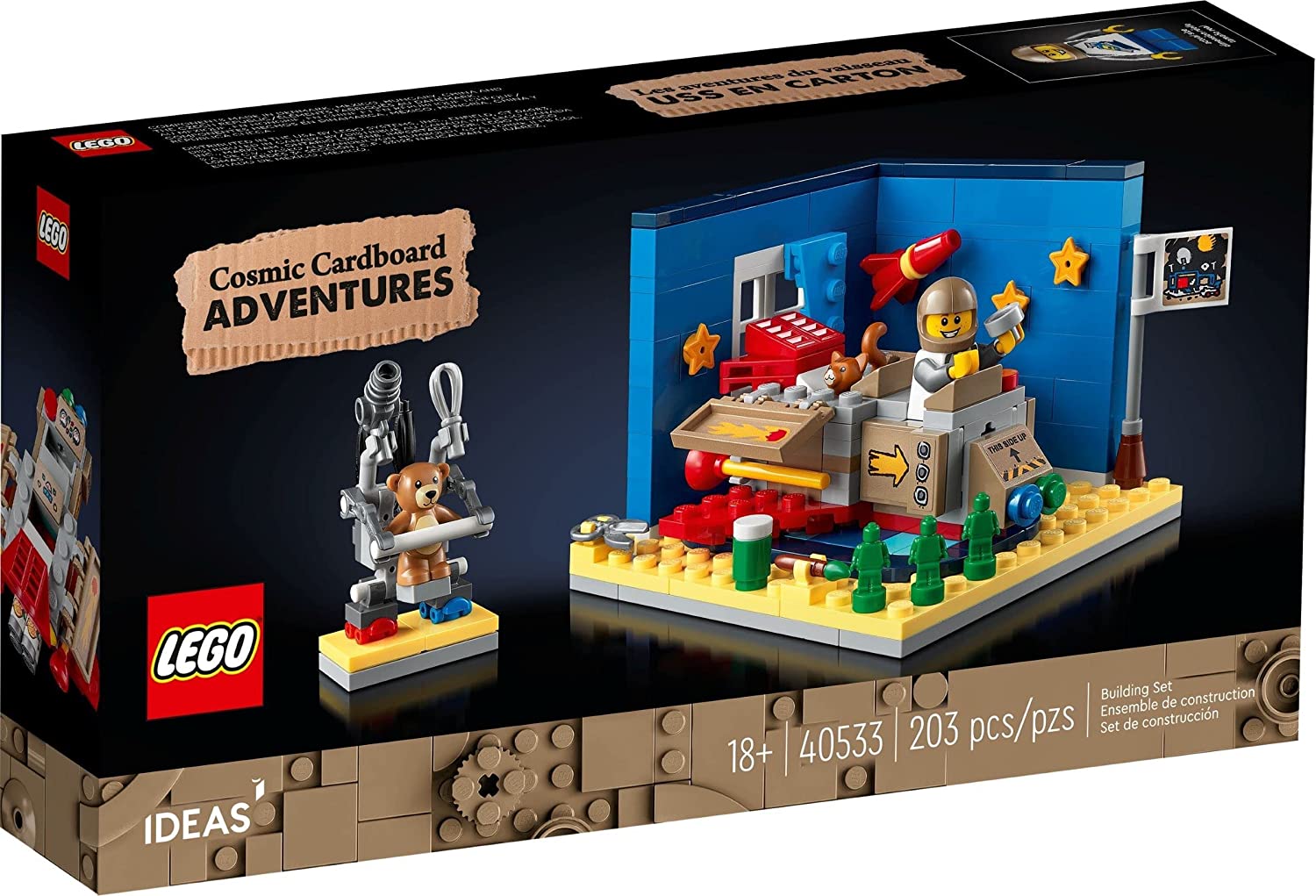 Resmi LEGO Set 40533 - Abenteuer im Astronauten-Kinderzimmer