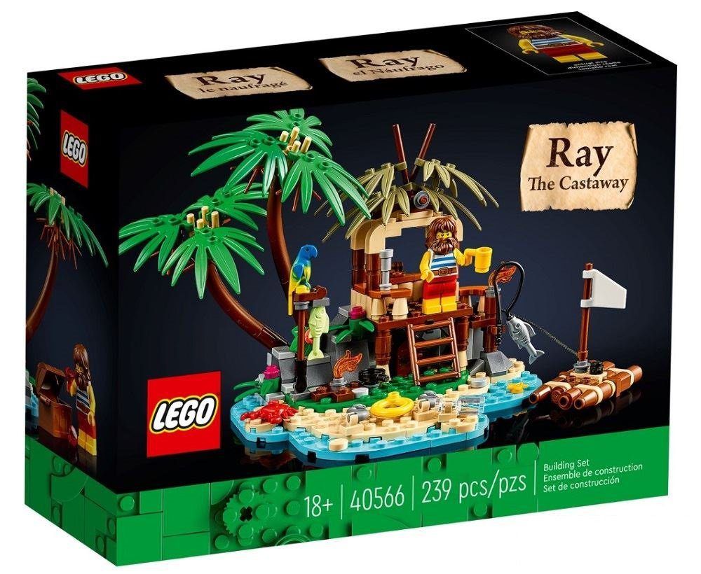 Resmi LEGO Set 40566 Ray der Schiffbrüchige - Cast Away