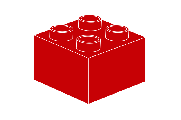 Picture of Duplo 2 x 2 - Rot