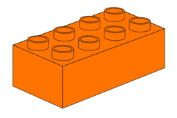Imagen de Duplo 2 x 4 - Orange