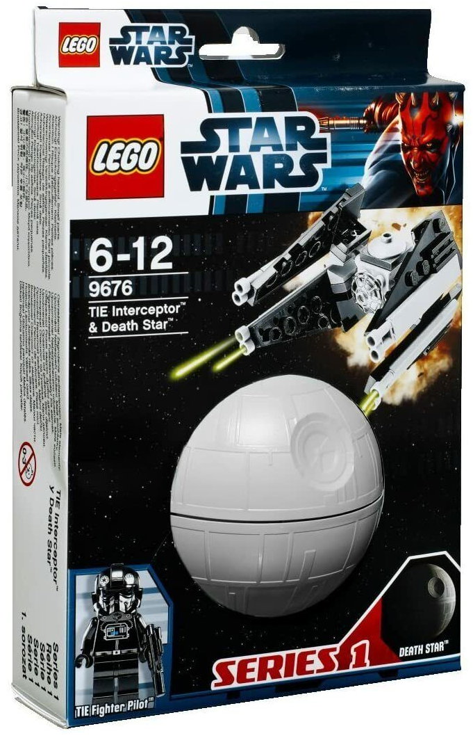 Resmi Lego 9676 - TIE Interceptor und Death Star