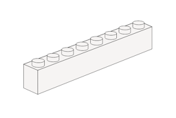Zeige Details für 1 x 8 - Weiß Bild von 1 x 8 - Weiß
