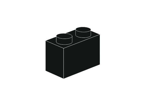 Picture of 1 x 2 - Black