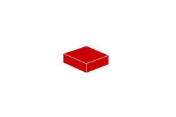 Picture of 1 x 1 - Fliese Red