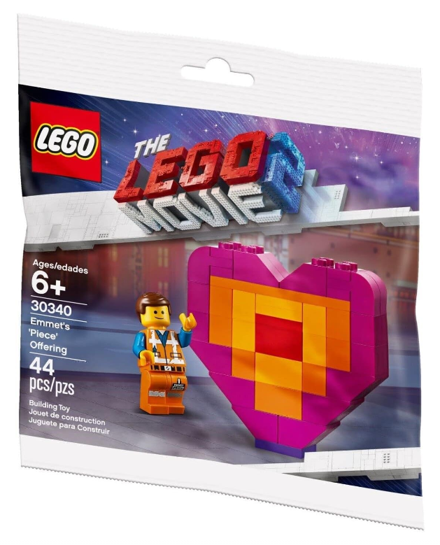 Immagine relativa a LEGO The LEGO Movie 2 30340 Emmets Herz Polybag