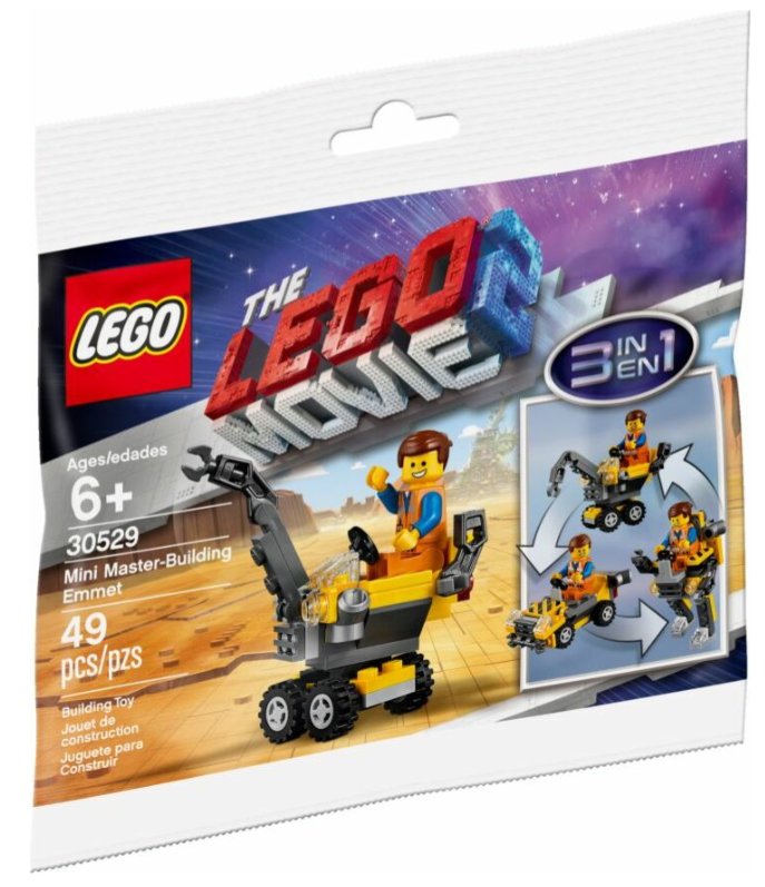 LEGO The Movie 2 - Mini-Baumeister 30529 Polybagの画像