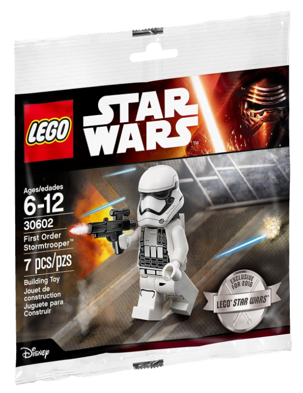 LEGO Star Wars 30602 First Order Stormtrooper Polybag की तस्वीर