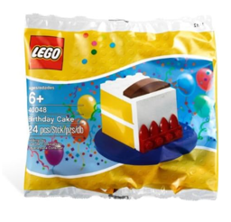 Picture of LEGO® 40048 Geburtstagskuchen Polybag