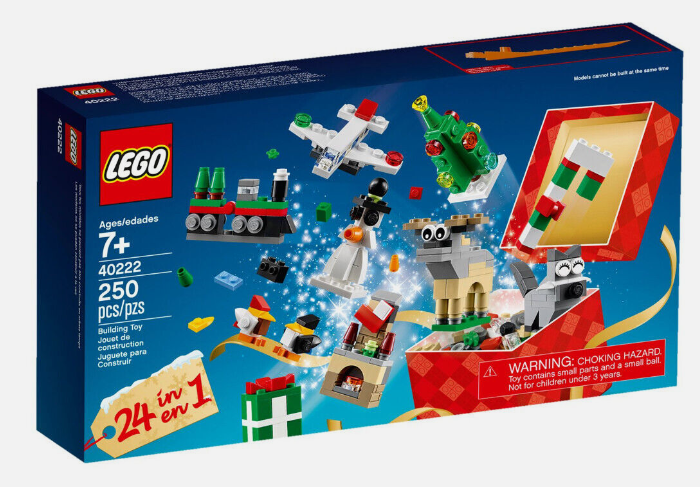 图片 LEGO 40222 Christmas Build Up – 24 in 1 Set