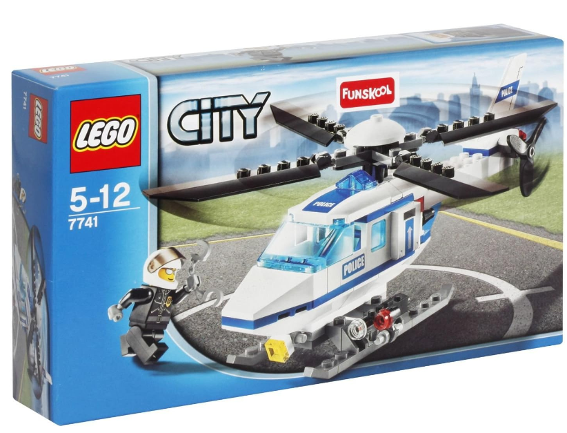 Picture of LEGO City 7741 - Polizei Hubschrauber