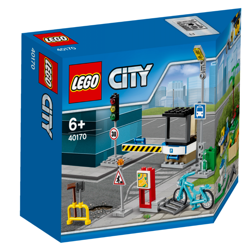 Kép a LEGO® City Zubehörset „Ich baue meine Stadt“ 40170