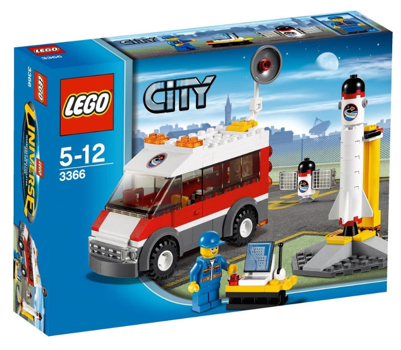 LEGO® City 3366 Satellitenstartrampe की तस्वीर