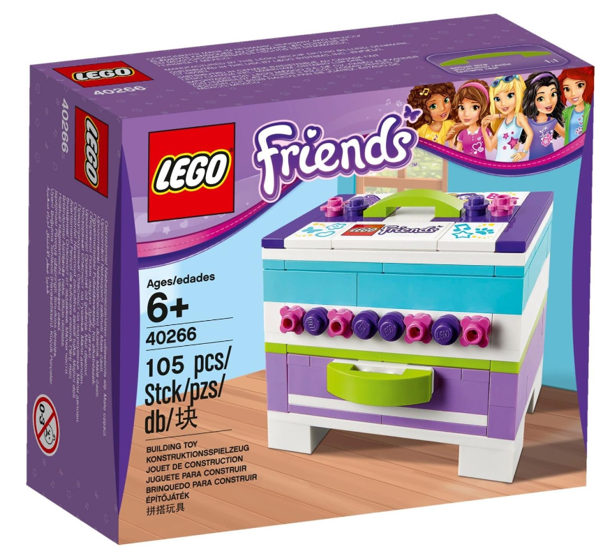 Resmi LEGO Friends Aufbewahrungsbox 40266