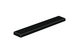 Zeige Details für 1 x 6 - Fliese Black Bild von 1 x 6 - Fliese Black