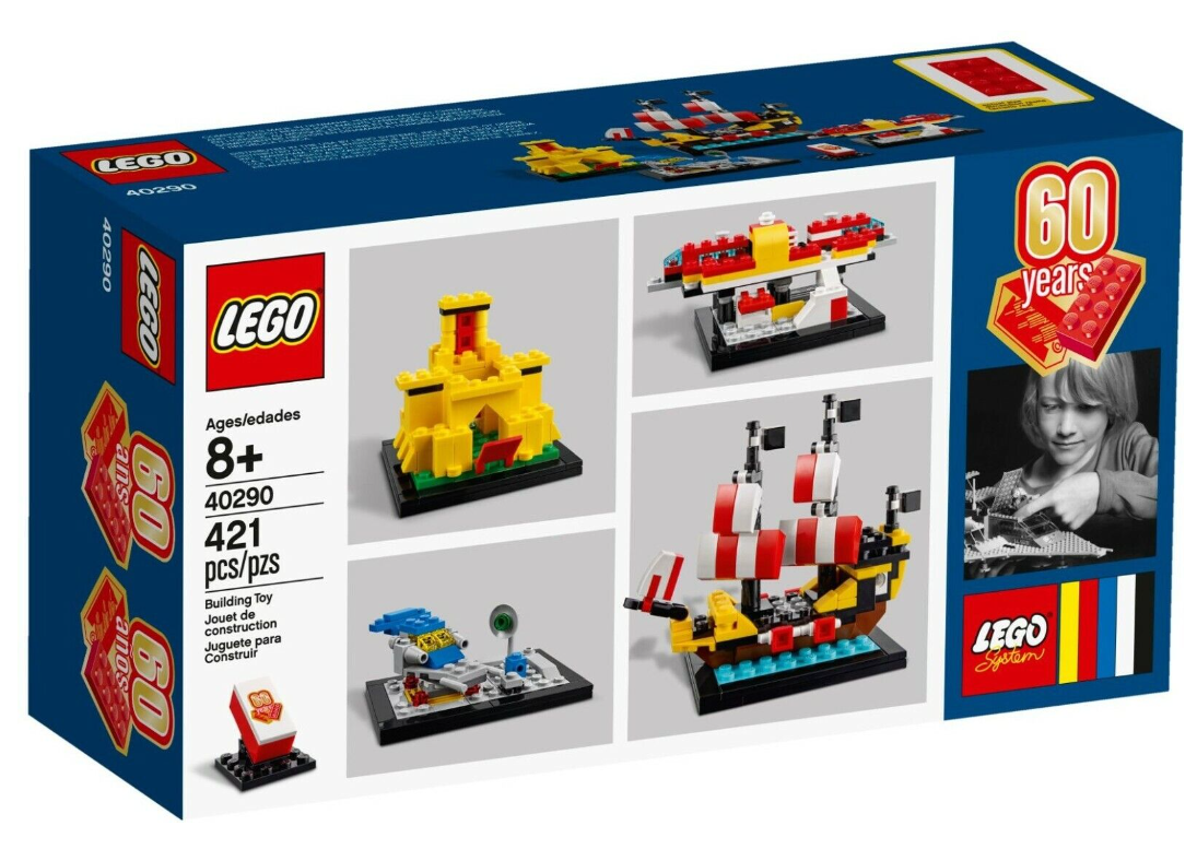 Obraz Lego 40290 60 Jahre LEGO® Stein