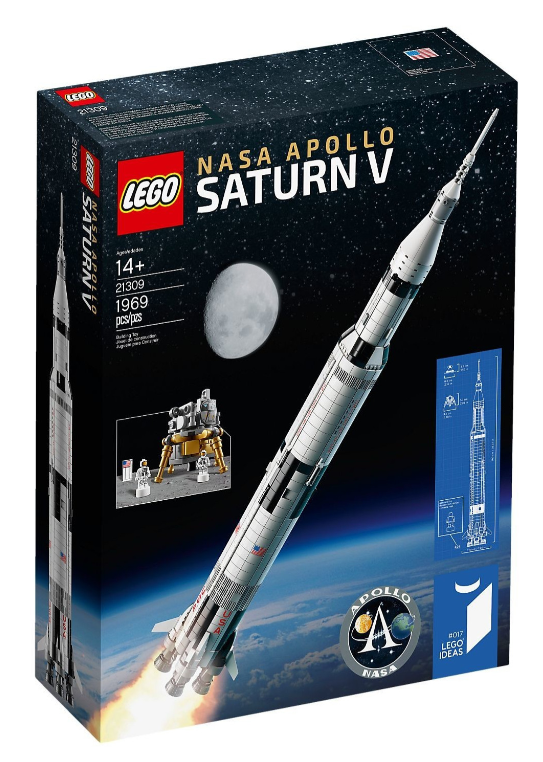 Gamintojo Lego 21309 - NASA Apollo Saturn V nuotrauka