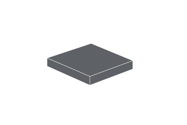Obrázok výrobcu 2 x 2 - Fliese Dark Bluish Gray