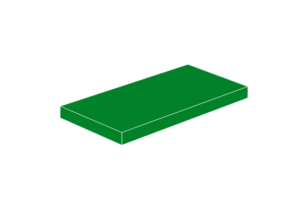 Picture of 2 x 4 - Fliese Green