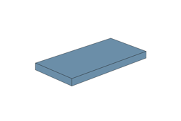 Zeige Details für 2 x 4 - Fliese Sandblue Bild von 2 x 4 - Fliese Sandblue
