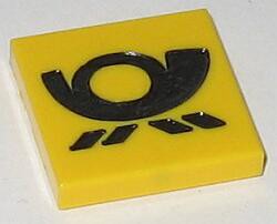 Zeige Details für 2 x2  -  Fliese gelb - Post Bild von 2 x2  -  Fliese gelb - Post