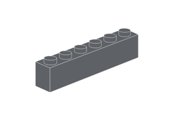 Zeige Details für 1 x 6 - Dunkelblaugrau Bild von 1 x 6 - Dunkelblaugrau