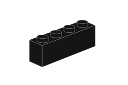Zeige Details für 1 x 4 - Black Bild von 1 x 4 - Black