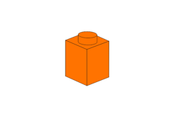 Picture of 1 x 1 - Orange