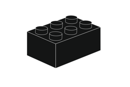 Zeige Details für 2 x 3 - Black Bild von 2 x 3 - Black