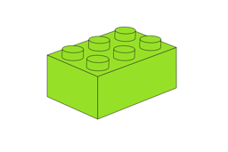 Zeige Details für 2 x 3 - Lime Bild von 2 x 3 - Lime
