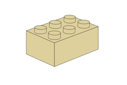 Zeige Details für 2 x 3 - Tan Bild von 2 x 3 - Tan