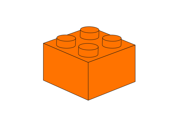 Immagine relativa a 2 x 2 - Orange