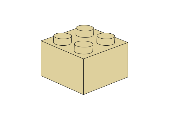 Picture of 2 x 2 - Beige
