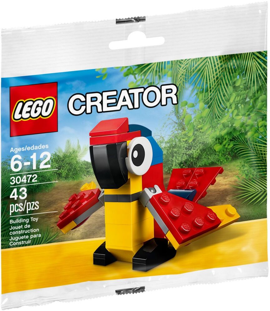 تصویر  LEGO 30472 Parrot Polybag Set
