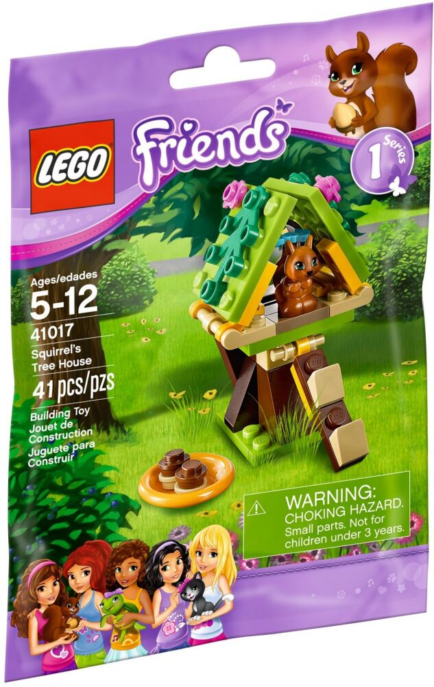 Resmi LEGO  41017 Squirrel's Tree House Polybag Set