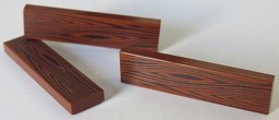 Kép a 1 x 4 - Fliese  Reddish Brown - Holzoptik schwarz