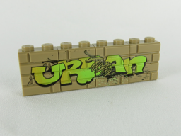 Zeige Details für Mauerstein Graffiti Urban DT Bild von Mauerstein Graffiti Urban DT