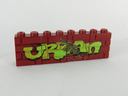 Zeige Details für Mauerstein Graffiti Urban DR Bild von Mauerstein Graffiti Urban DR