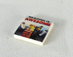 Picture of 2 x 2 - Fliese Reading Awesome