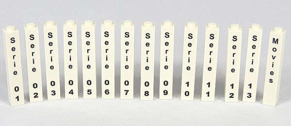 Bild von 1 x 1 x 5 - Minifig Seriensteine