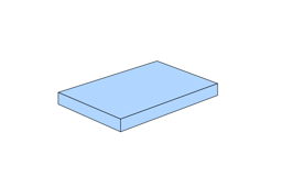 Zeige Details für 2 x 3 - Fliese Bright Light Blue Bild von 2 x 3 - Fliese Bright Light Blue