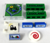 Bild von Legolandzug 40166 mit bedruckten Steinen